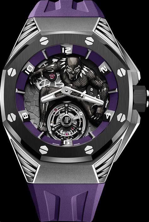 audemars piguet black panther preis|Audemars Piguet royal oak marvel.